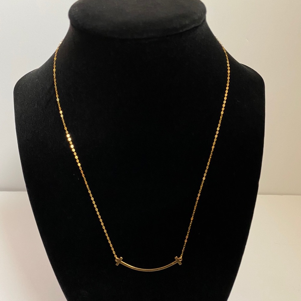 NEW 18K Real Saudi Gold inspired necklace
